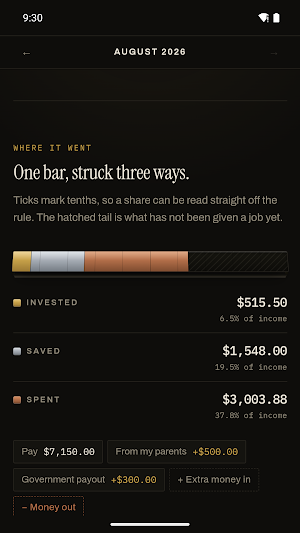 Assay: Budget & Gold Tracker Screenshot 1