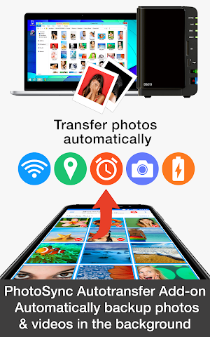 PhotoSync Autotransfer Add-On Screenshot 0