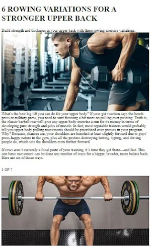 How to Do Rowing Exercises Screenshot 3