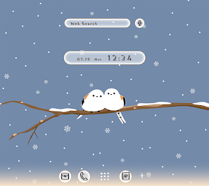 Charming Snow Fairies Theme Screenshot 0