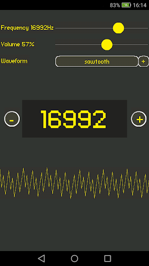 Frequency Sound Generator Screenshot 2