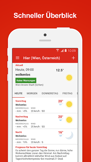 Wetter Plus Screenshot 1