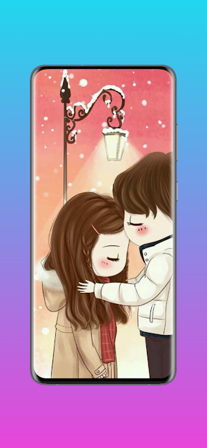 Couple Wallpaper Cartoon Screenshot 2