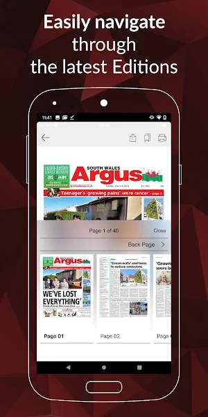 South Wales Argus Screenshot 1