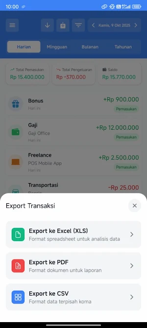 Catat Uang Screenshot 2