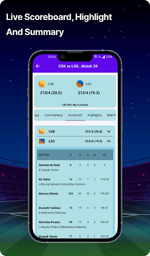 LIVE CRICKET TV HD 4K Screenshot 1