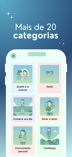 Sentiments Afirmações Diárias Screenshot 2