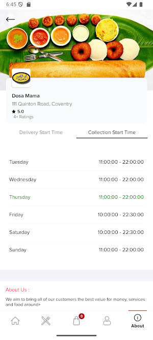 Dosa Mama Screenshot 3