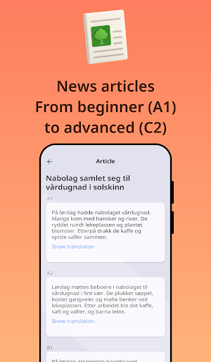 Learn Norwegian with Fabulo Screenshot 1