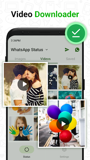 Status Saver: Video Downloader Screenshot 1