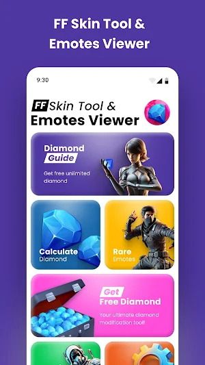 FF Skin Tool & Emotes Viewer Screenshot 0