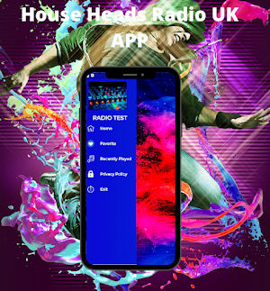 House Heads Radio UK APP Screenshot 0