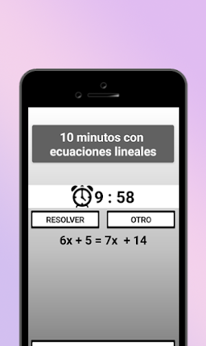 10 Minutos con Ecuaciones Line Screenshot 3
