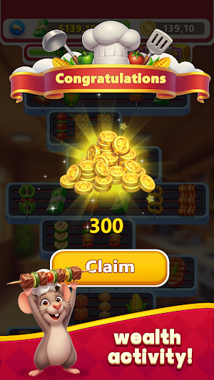 Lucky Grill - BBQ Match Screenshot 1