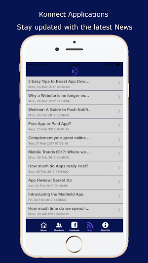 Konnect Applications Screenshot 2