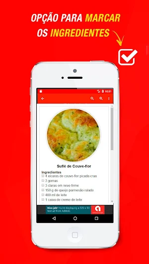 Receitas de Couve-flor Screenshot 1