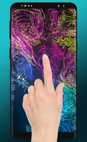 Magic Fluid Wallpaper KWC 5D Screenshot 1