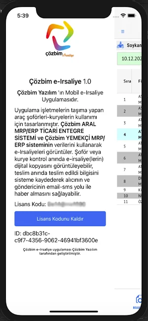 ÇözbimEirsaliye Screenshot 0