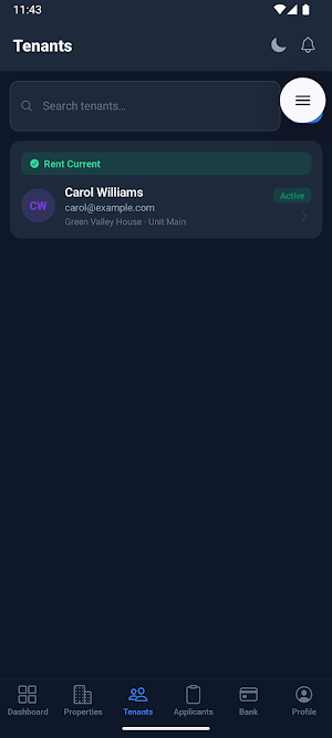 Easy Rent Tracker Screenshot 2