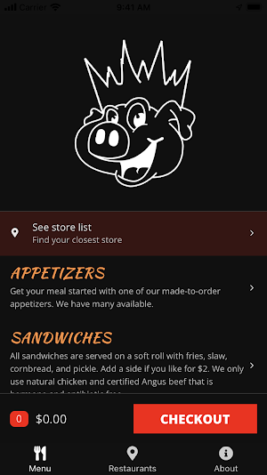 BBQ King Smokehouse Screenshot 0