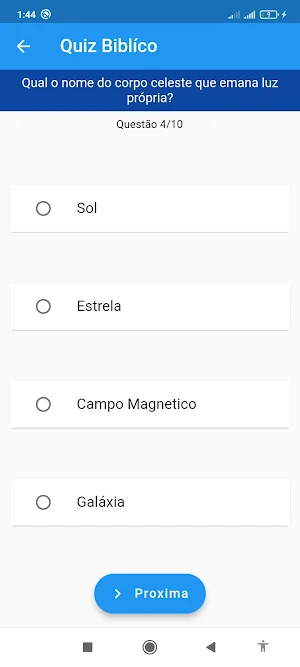 Passa Tempo Quiz Conhecimentos Screenshot 3