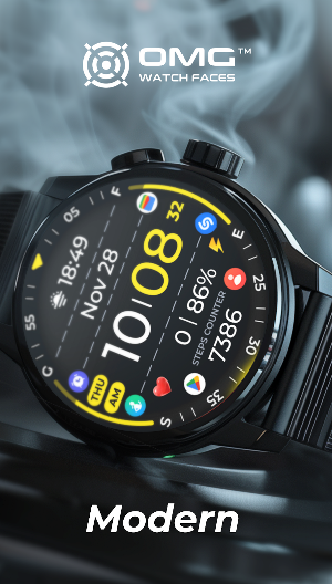 Minimal Watch Face: OMG 262 screenshot 3