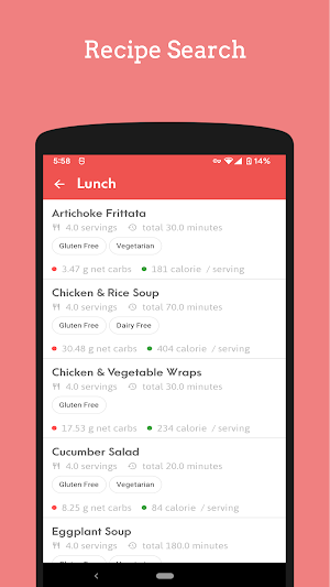 Easy Mediterranean Diet Screenshot 1