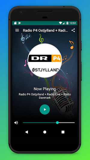 DR P4 Østjylland Radio App DK Screenshot 0