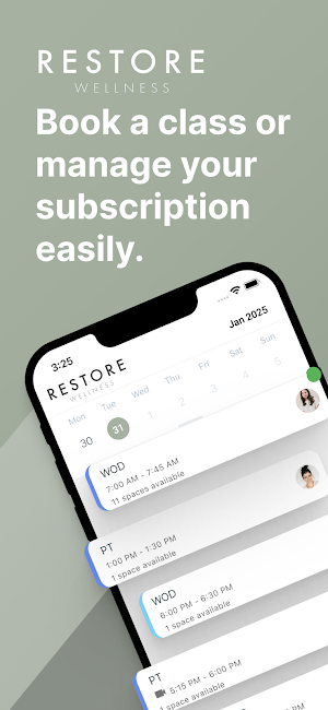 Restore Wellness Screenshot 0
