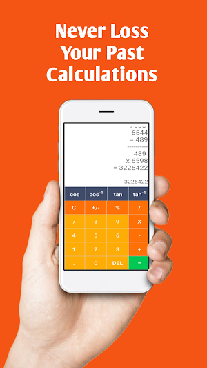 Easy Calci - Scientific Calcul Screenshot 1