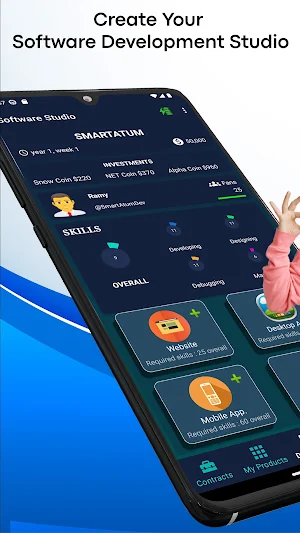 Software Studio Dev Simulation Screenshot 0