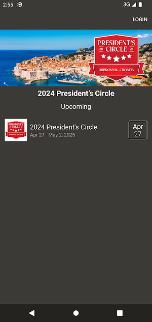 2024 President’s Circle Screenshot 1