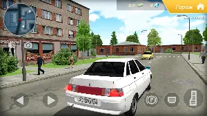 Лада Десятка: Езда на машине Screenshot 1