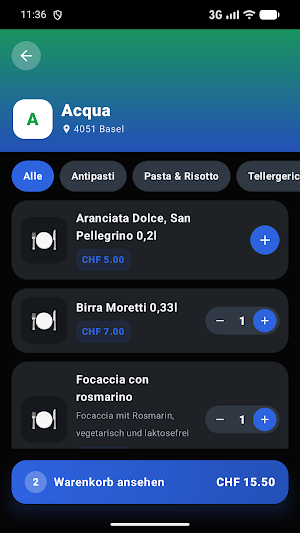 NovaShop – Essen bestellen Screenshot 2