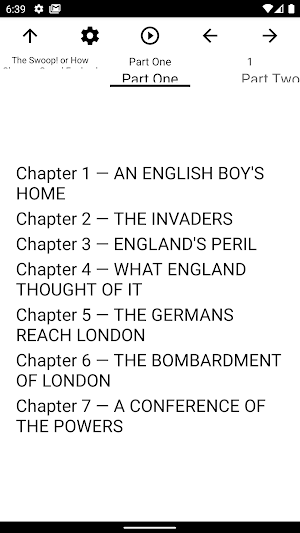 Book, The Swoop! or How Claren Screenshot 1