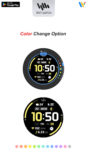 SamWatch PointColor 42 Screenshot 3