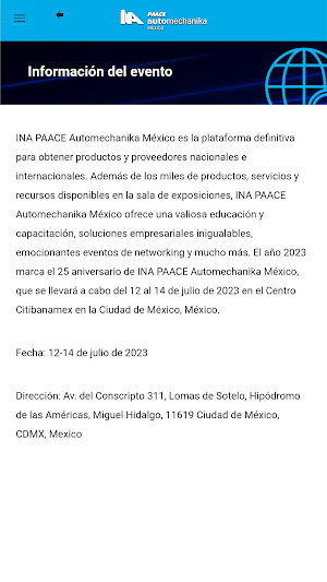 Automechanika México 2023 Screenshot 2