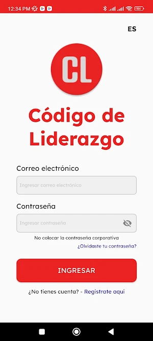 Código de Liderazgo Screenshot 1