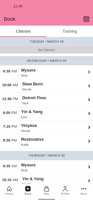 Yoga Den Netherlands Screenshot 1