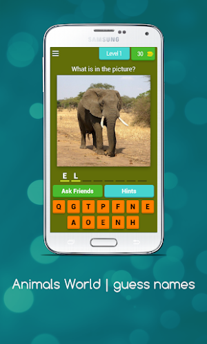 Animals world | guess names Screenshot 0