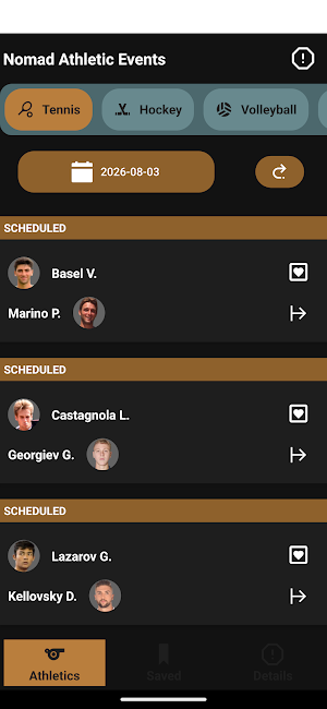 Hollywood App Sports. Screenshot 1