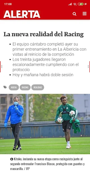 ALERTA El Diario de Cantabria Screenshot 1