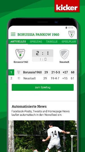 Borussia Pankow 1960 Screenshot 2
