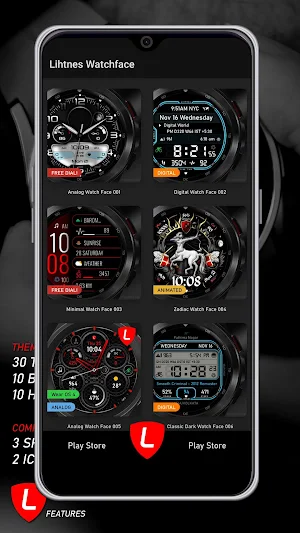 Lihtnes Watch Faces Screenshot 0