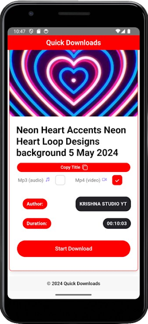 Quick Downloads Screenshot 2