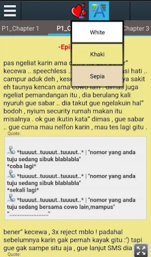 3 Hati 1 Cinta (Kaskus sfth) Screenshot 2