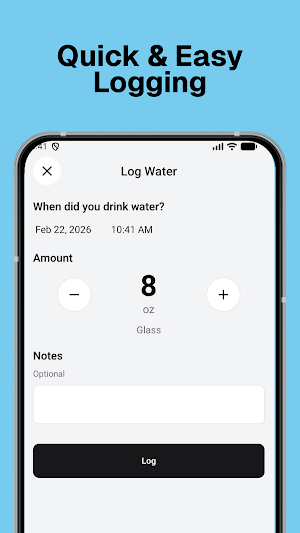 Water Tracker + Drink Reminder Screenshot 3
