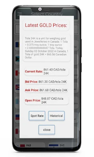 Daily Live Gold Prices & Rates Screenshot 3