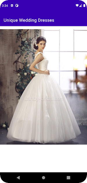 Unique Wedding Dresses Screenshot 3