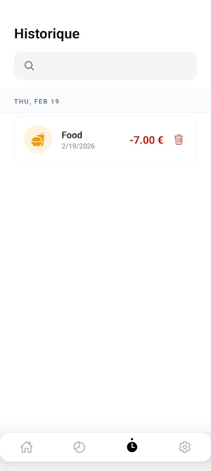 Floussi Simple Finance Tracker screenshot 3